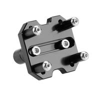 GPS Navigation Plate Bracket For 22mm 25mm 28mm 32mm Handlebar GPS For AMPS For Bracket Part Motorcycle Navigation Holder Motorcycle GPS Navigation Mount Universal Navigation Bracket(12 14 16 22mm)