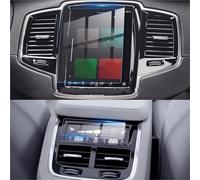 GPS Navigation Screen Film + Rear Climate A/C Screen Tempered Galss Film For Volvo For XC40 For XC60 For XC90 For V90 For V60 2016 2017 2018-2021 GPS Screen Protector(For GPS and Climate)