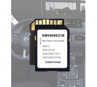 GPS Navigation SD Card KMV666EZ1B - Mazda Navigation SD Card for 2024 Mazda 3 / CX30, 2024-2025 CX5, 2023-2025 CX90 - Includes USA/Canada/Mexico Maps
