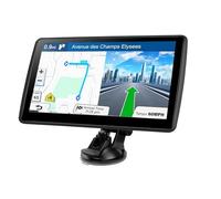 GPS Navigator for Car Truck RV, 2026 Latest Maps, 7-inch Touch Screen with Voice Guidance, Speed Limit & Red Light Camera Alerts (GPS with 1 Chargers)