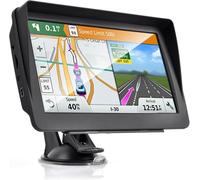 GPS Navigator for Car2025 Latest 7-inch HD Touch Screen Voice Turn Alert Speed Limit Red Light Alert Truck Car GPS Navigation with pre-Installed North American maps and Free Lifetime Updates.