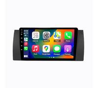Gps Navigator Radio Sat Nav for BWM Serie 5 E39 E53 X5 1996-2004 Touch Screen with Carplay Wifi Bluetooth Mirror Link, Fm, Steering Wheel Control, 8 Core 4G+64G