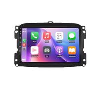 Gps Navigator Radio Sat Nav for Fiat 500L Egea Doblo 2012-2017 Touch Screen with Carplay Wifi Bluetooth Mirror Link, Fm, Steering Wheel Control, 4 Core 1G+16G