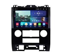 Gps Navigator Radio Sat Nav for Ford Escape 2007-2011 Touch Screen with Carplay Wifi Bluetooth Mirror Link, Fm, Steering Wheel Control, 8 Core 8G+256G