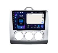 Gps Navigator Radio Sat Nav for Ford Focus 2 3 Mk2 Mk3 2004-2011 Bluetooth Wifi 4G Dab+ Tpms Mirror Link, Bluetooth Handsfree/Phone Mirroring, Hd, 8 Core 8G+256G
