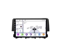 Gps Navigator Radio Sat Nav for Honda Civic 10th 10gen 2015-2021 Bluetooth Wifi 4G Dab+ Tpms Mirror Link, Bluetooth Handsfree/Phone Mirroring, Hd, 8 Core 8G+256G
