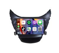 Gps Navigator Radio Sat Nav for Hyundai Elantra 2011-2013 Touch Screen with Carplay Wifi Bluetooth Mirror Link, Fm, Steering Wheel Control, 8 Core 4G+64G