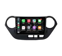 Gps Navigator Radio Sat Nav for Hyundai i10 2 2013-2018 Touch Screen with Carplay Wifi Bluetooth Mirror Link, Fm, Steering Wheel Control, 8 core 4G+64G