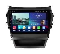 Gps Navigator Radio Sat Nav for Hyundai IX45 Santa Fe 2013-2017 Touch Screen with Carplay Wifi Bluetooth Mirror Link, Fm, Steering Wheel Control, 4 Core 1G+16G