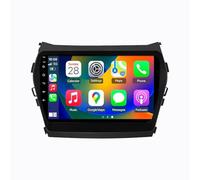 Gps Navigator Radio Sat Nav for Hyundai IX45 Santa Fe ix 45 III XL 2013-2017 Touch Screen with Carplay Wifi Bluetooth Mirror Link, Fm, Steering Wheel Control, 8 Core 4G+64G