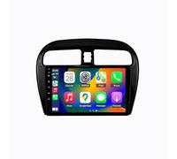 Gps Navigator Radio Sat Nav for Mitsubishi Mirage Space Star Dodge 2012-2023 Touch Screen with Carplay Wifi Bluetooth Mirror Link, Fm, Steering Wheel Control, 4 Core 2G+32G
