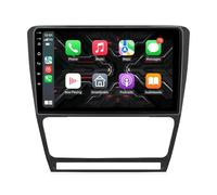 Gps Navigator Radio Sat Nav for Skoda Octavia 2 A5 2008-2013 Touch Screen with Carplay Wifi Bluetooth Mirror Link, Fm, Steering Wheel Control, 4 Core 2G+32G