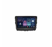 Gps Navigator Radio Sat Nav for Ssangyong Rexton Musso 2017-2019 Touch Screen with Carplay Wifi Bluetooth Mirror Link, Fm, Steering Wheel Control, 4 Core 4G+64G