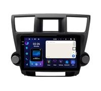Gps Navigator Radio Sat Nav for Toyota Highlander 2007-2013 Bluetooth Wifi 4G Dab+ Tpms Mirror Link, Bluetooth Handsfree/Phone Mirroring, Hd, 8 Core 6G+128G