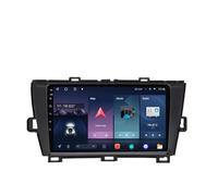 Gps Navigator Radio Sat Nav for Toyota Prius XW30 2009-2015 Touch Screen with Carplay Wifi Bluetooth Mirror Link, Fm, Steering Wheel Control, 8 Core 4G+64G