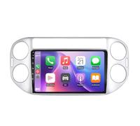 Gps Navigator Radio Sat Nav for Volkswagen VW Tiguan 2006-2016 Touch Screen with Carplay Wifi Bluetooth Mirror Link, Fm, Steering Wheel Control, 8 Core 6G+128G