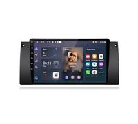 Gps Navigator Sat Nav for BMW X5 E39 E53 1999-2006 Gps Navigator for Car with Traffic Information, Speed Cam Alert Trial, Europe Map Updates Included, Updates Via Wifi, 8 Core 6G+128G