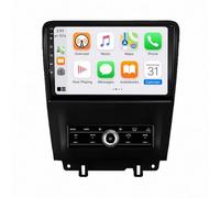 Gps Navigator Sat Nav for Ford Mustang V S-197 2009-2014 Wireless Motorcycle Sat Nav Motorbike with Uk Europe Maps, Satnav Support Postcode Search and Voice, 4 Core 2G+32G