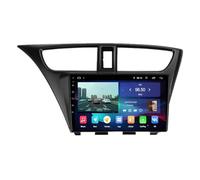 Gps Navigator Sat Nav for Honda CIVIC 9 2012-2017 Sat Nav for Car, Hgv Truck Hd Touch Screen with Uk & Europe Maps, Postcode Search, Speed Camera Alerts, Voice Guidance, and Poi, 8 Core 6G+128G