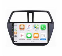 Gps Navigator Sat Nav for Suzuki SX4 2 S Cross 2012-2016 Truck Sat Nav Gps with Sun Hood with Uk Europe Maps, Satnav Support Postcode Search and Voice, 8 Core 4G+64G