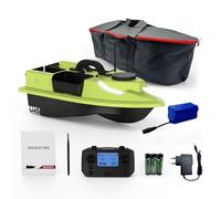 GPS RC Bait Boat 500M Wireless Remote Control Fishing Bait Boat Fishing Feeder Boat Ship with with 4 Bait Containers 2KG Load