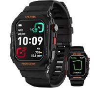 GPS Running Watch, Rugged Military Smart Watch, IP68, Long Battery Life, Multi-GNSS Support, Tracback Routing and More, Training Metrics and Recovery Insights, Answer/Make Call