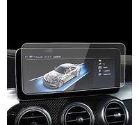 Gps Screen Protector Film Compatible With Mercedes For Benz For Class-C AMG C43 C63 2019 2020 2021 2022 Car GPS Navigation Protective Film LCD Screen Tempered Glass (Color : A tempered glass)