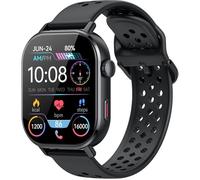 GPS Smart Watch for Men Women Answer/Make Call, 2.06" HD SmartWatch, 5ATM Waterproof Step Counter with 178+ Sports Modes, Fitness Watch with Heart Rate/SpO2/Sleep Monitor, Watch for Android/iOS, Black