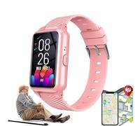 GPS Smart Watch for Seniors with Anti-Fall Feature, SOS Button, HD Phone, Fall Reminder, Smart Reminders for Alzheimer's and Dementia