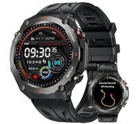 GPS Smartwatch for Men Fitness Tracker: 1.45'' Men Smart Watch with Call/Answer Compass Barometer Altimeter 650mAh Battery Digital watch with Monitor SpO2 Heart Rate Sleep 100+ Sports for iOS Android