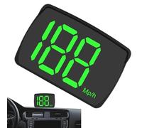 GPS Speedometer | Auto HUD Speed Gauge - Digital Display Monitor For Truck, Car, Taxi & Vehicle | Ideal Driving, Racing, Windshield & Golf Cart Use | Accurate, Easy To Read & Plug-and-Play