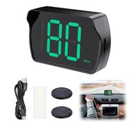 GPS Speedometer Car Mph HUD, Heads up display Car Speedometer with Non-slip Mat, USB Plug & Play Real-Time Speedometer Car, Large Font Display Speedometer for Car Truck SUV Motorcycle