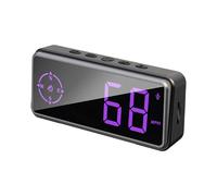 GPS Speedometer MPH - Digital HUD Speed Meter For Vehicles | ABS Synthetic With LCD Display, Overspeed Alarm And KM/H Conversion, For Car, Truck, Motorcycles, All Road Vehicles