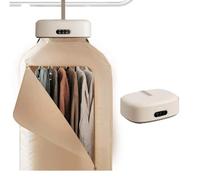 GPS SUPPLY Electric Clothes Dryer, Heat Pump Dryers 2H Quickly Drying 600W Energy-Efficient, Timer, UV Sterilization, Wet Laundry Fast Drying Portable Clothes Dryer for Light Clothes, Underwear