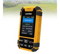 GPS Survey Equipment, High Accuracy Electronic Land Surveyor, 200 Data Export Function, LCD Color Screen, Portable Mini GPS Unit for Farmland and Lake