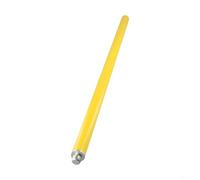 GPS Surveying Pole Extension 25mm GNSS Rod Section Aluminium Alloy 5/8 Thread Yellow 10cm(60cm)