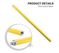 GPS Surveying Pole Extension Section 25 Mm Diameter Aluminum Alloy Gnss Rod for Total Stations 10-60 Cm Tunable Length 5/8 Imperial Thread 6 Kg Load Capacity Yellow(60CM)