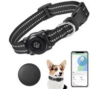 GPS Tracker Dogs-Mini GPS Dog with Dog Collar(iOS Only)- No Monthly Fees-Pet Waterproof Collars-Works with Apple Find My-Dogs GPS Portable Anti Lost Tracking Device (1 Pack)