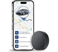 GPS Tracker for Car, Magnetic Mini GPS Real Time Car Locator, Long Standby, Portable Magnet Install, Real-Time Positioning Tracking Device for Vehicles, Truck, Bicycle, Motorbike, Scooter