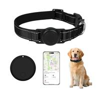 GPS Tracker for Dogs (1 Pack), Mini GPS Cat Tracker, Smart Pet Activity Tracker (iOS Only), No Monthly Fee, Compatible with Apple Find My, Anti-Lost, Finder Tag for Vehicles/Pets/Kids/Items