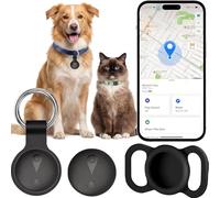 GPS Tracker for Dogs, Smart Collar with Real-Time Location - Pet Location Tracker with Holder, No Monthly Fee/No SIM Card, Works with iOS Find My, Ultra-Slim, IP68 Waterproof, Reliable Performance