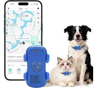 GPS Tracker for Dogs with Activity and Wellness Monitoring, Real-time Tracking Pet GPS Location Tracker, Waterproof，Location History, Geofence, Long-Life Battery, Subscription Needed