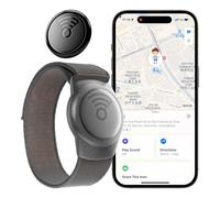 GPS Tracker for Kids, Teen, Autism, Special Needs, Elderly, Dementia, No Monthly Fee GPS Tracker, Works with Find My (iOS only), Anti-Removal Kid Tracker for Elderly, Pets, Backpack, Car, Lost Mode