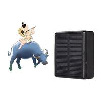 GPS Tracker for Livestock with Solar Power, Anti-Collision Alarm, Tracking Playback, Two-Way Call, Multi-Platform Monitoring, Ideal for Cattle, Sheep, Horses, Camels