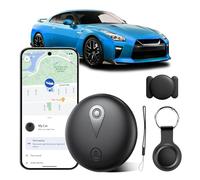 GPS Tracker for Vehicles Compatible with Built in App (iOS & Android) Real Time Smart Tracker Tags Global Coverage Hidden Car Tracking Device No Monthly Fee or Subscription