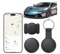 GPS Tracker for Vehicles Compatible with iOS & Android, No Subscription Magnetic Car Hidden Locator, GPS Tracker Car No Monthly Fee, Real-Time Vehicle Tracker Global Coverage, No SIM Card Required