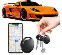 GPS Tracker for Vehicles, Mini Car Tracker Device Real-Time GPS Tracking for Kids, Car, Pets, Vehicle Locator, Works with Apple Find My (iOS Only) No Subscription | No Monthly Fee | No SIM Required