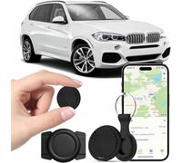 GPS Tracker for Vehicles, Portable Car Tracker Compatible with All Mobile Device, Global Car Hidden Locator With Magnetic silicone Case, No Need Monthly Fee/Subscription/SIM Card, 7 day Track Playback