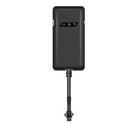 GPS Tracker For Vehicles - Wired GPS Tracking Device, Shock Alarm Vehicle Locator System, Real Time Transport Security Monitor, Van Cargo Trailer Boat Motorbike Airport Truck Delivery Service School