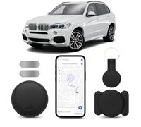 GPS Tracker for Vehicles with Built-in APP (Compatible with iOS & Android),Hidden Magnetic Car Tracker Devices Work, Real-Time Vehicle Tracker Global Coverage, No Monthly Fee or Subscription